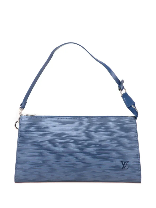 Louis Vuitton Pre-Owned Louis Vuitton ビンテージ 2004年 エピ ポシェット・アクセソワール ショルダーバッグ ブルーの商品画像