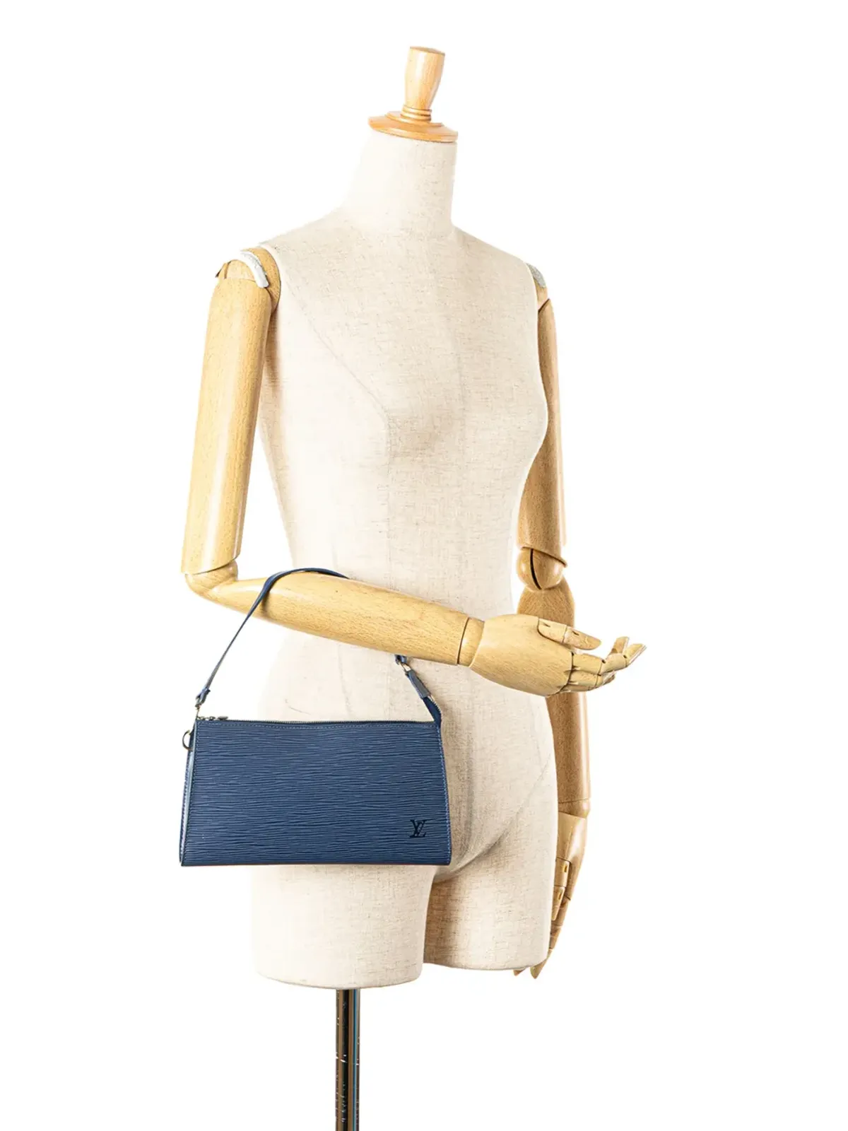 Louis Vuitton ビンテージ 2004年 エピ ポシェット・アクセソワール ショルダーバッグ ブルー - 画像2