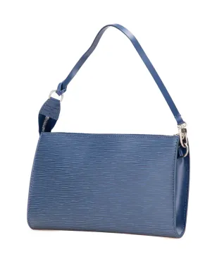 Louis Vuitton ビンテージ 2004年 エピ ポシェット・アクセソワール ショルダーバッグ ブルー - サムネイル3