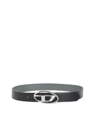 Diesel ロゴプレート付き レザーベルト - サムネイル1
