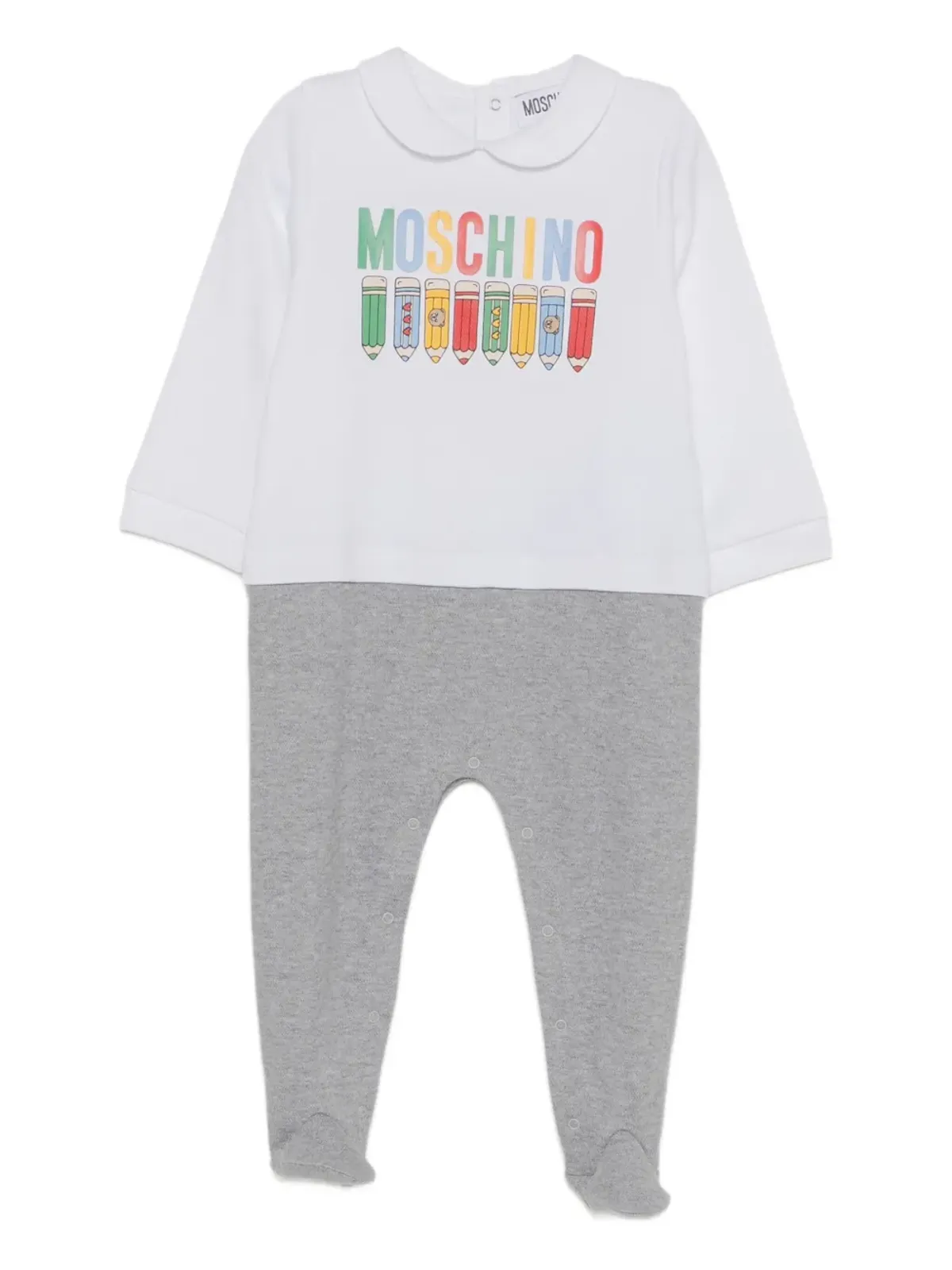Moschino Kids ロゴエンボス パジャマ - 画像1