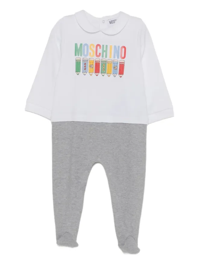 Moschino Kids Moschino Kids ロゴエンボス パジャマの商品画像
