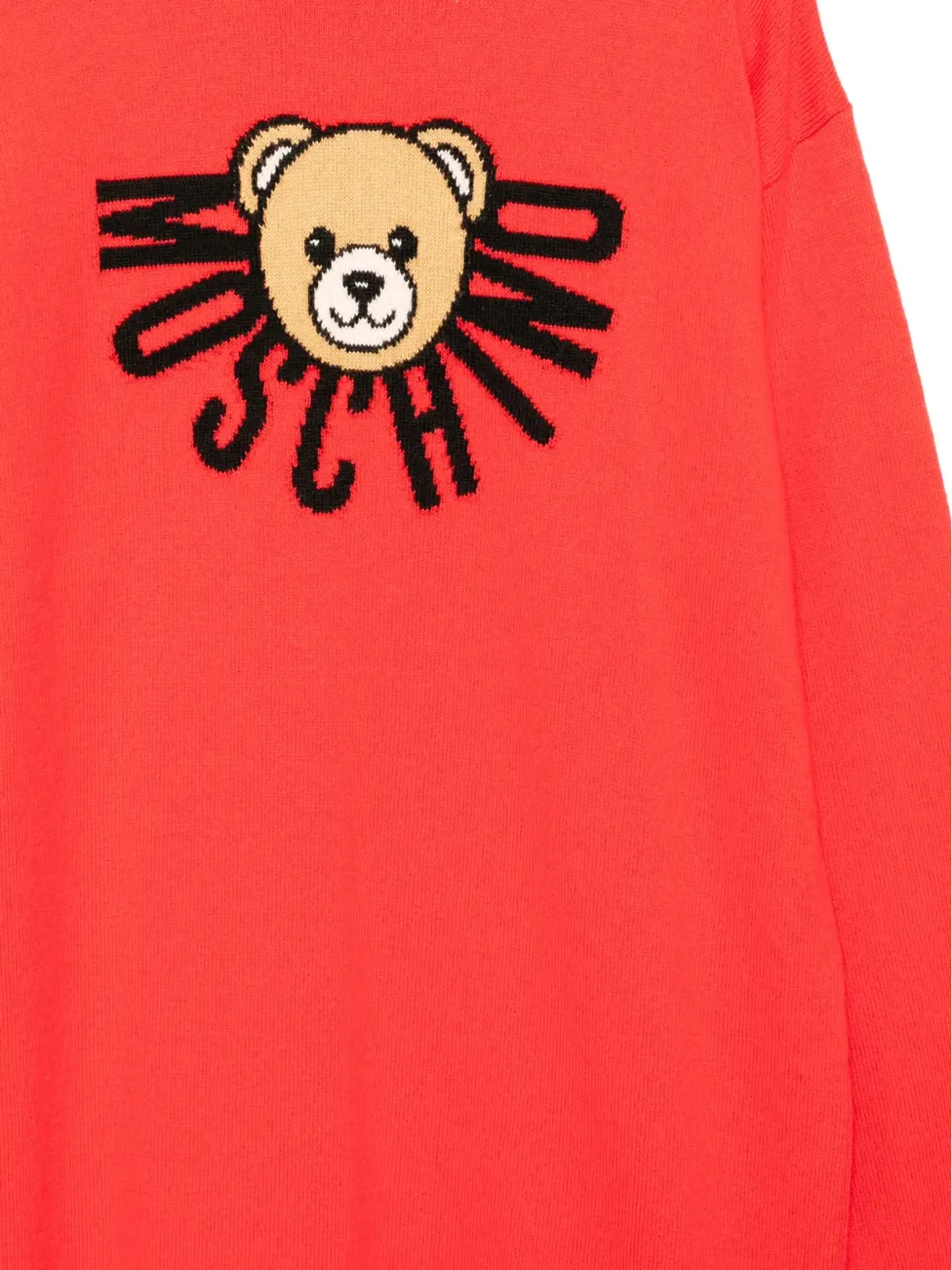Moschino Kids ロゴニットドレス - 画像3