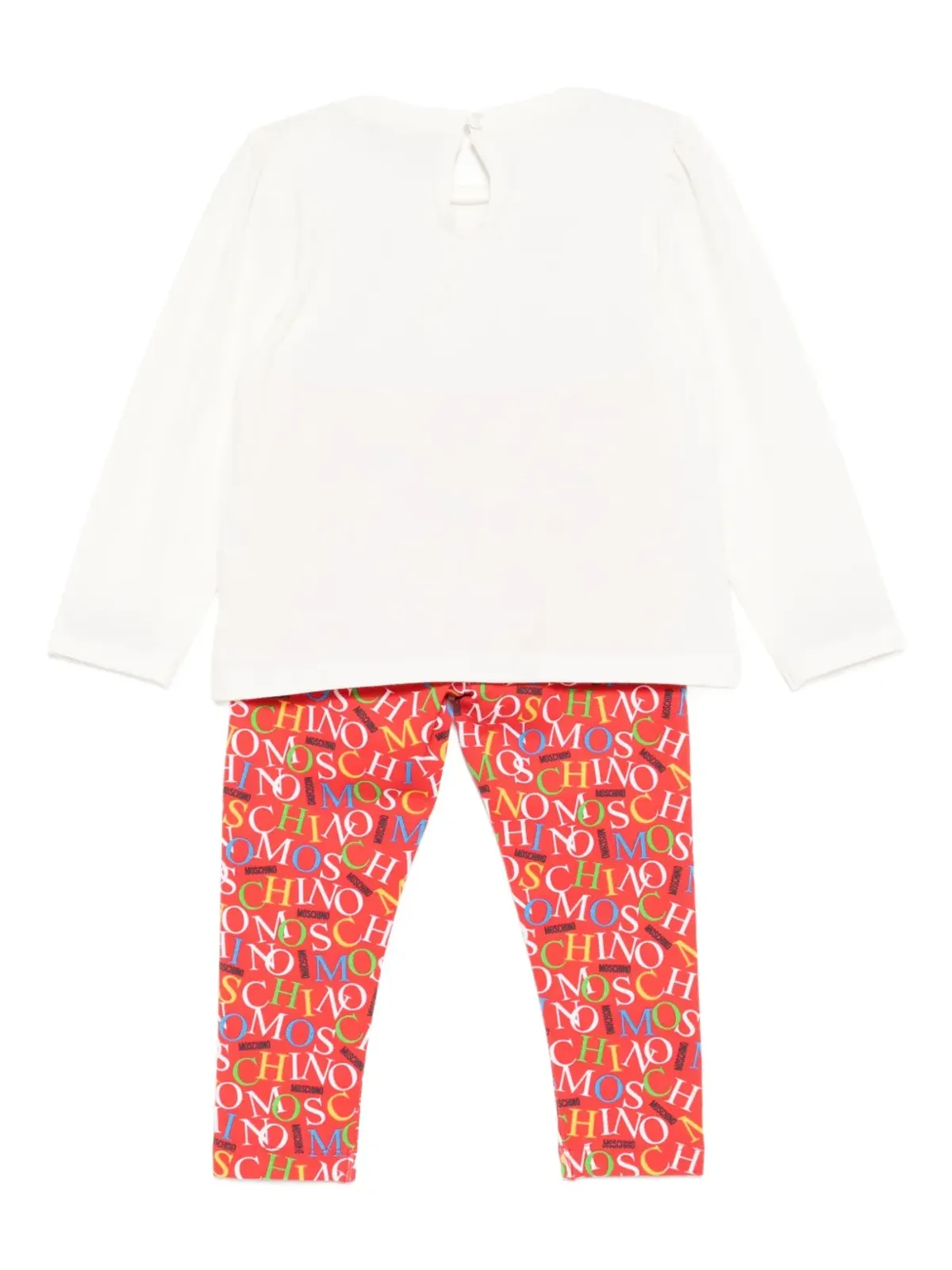 Moschino Kids ロゴ トラウザー セット - 画像2