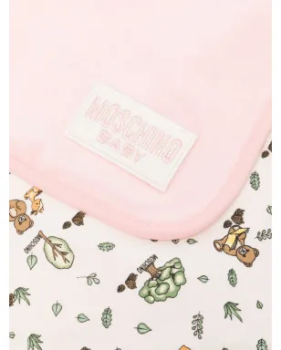 Moschino Kids テディプリント ブランケット - サムネイル3