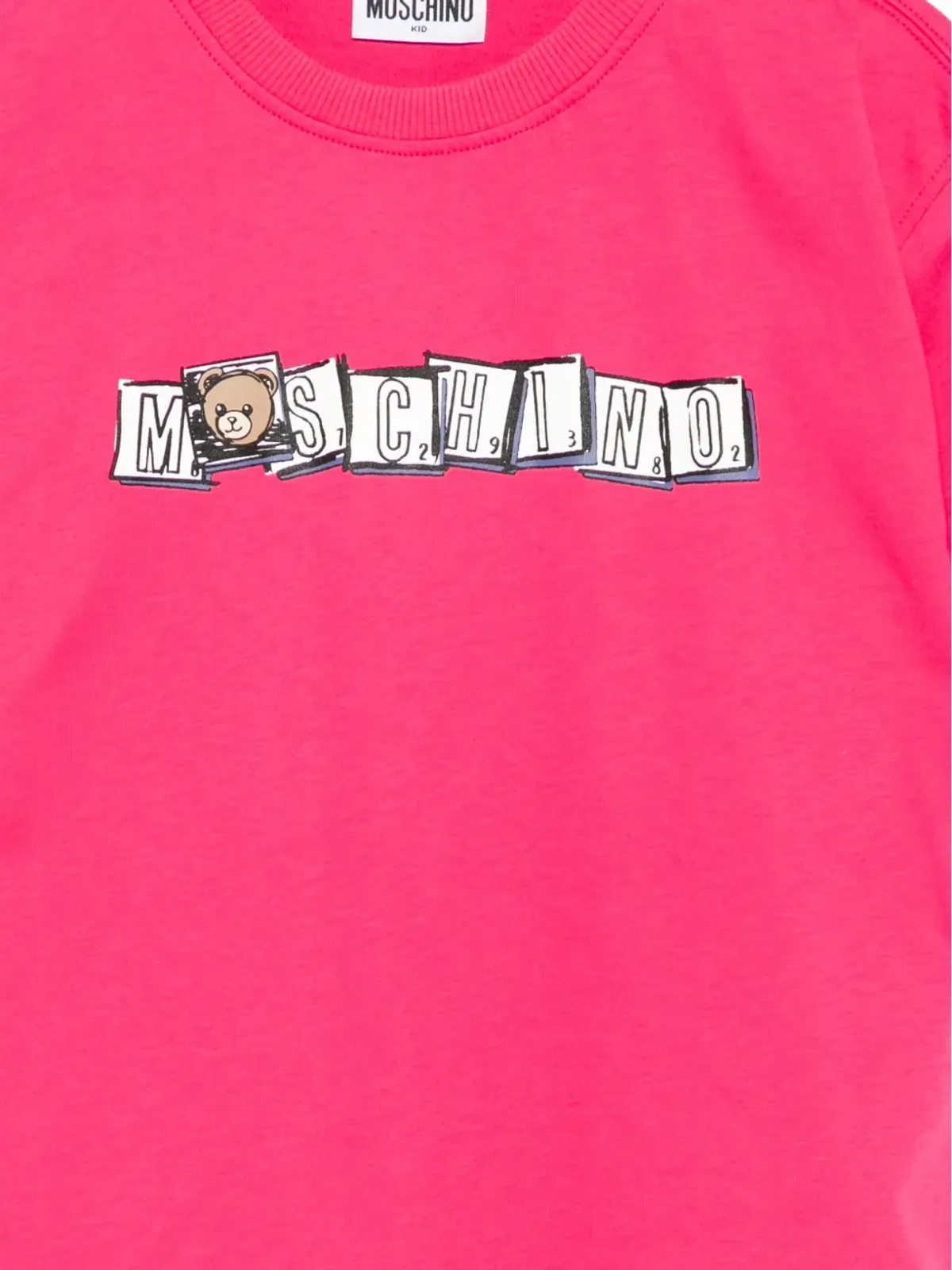 Moschino Kids グラフィックプリントTシャツ - 画像3
