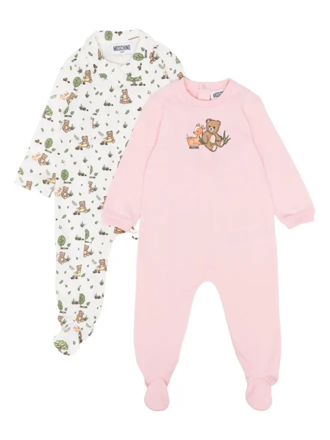 Moschino Kids Moschino Kids テディプリントパジャマ（セット2枚組）の商品画像