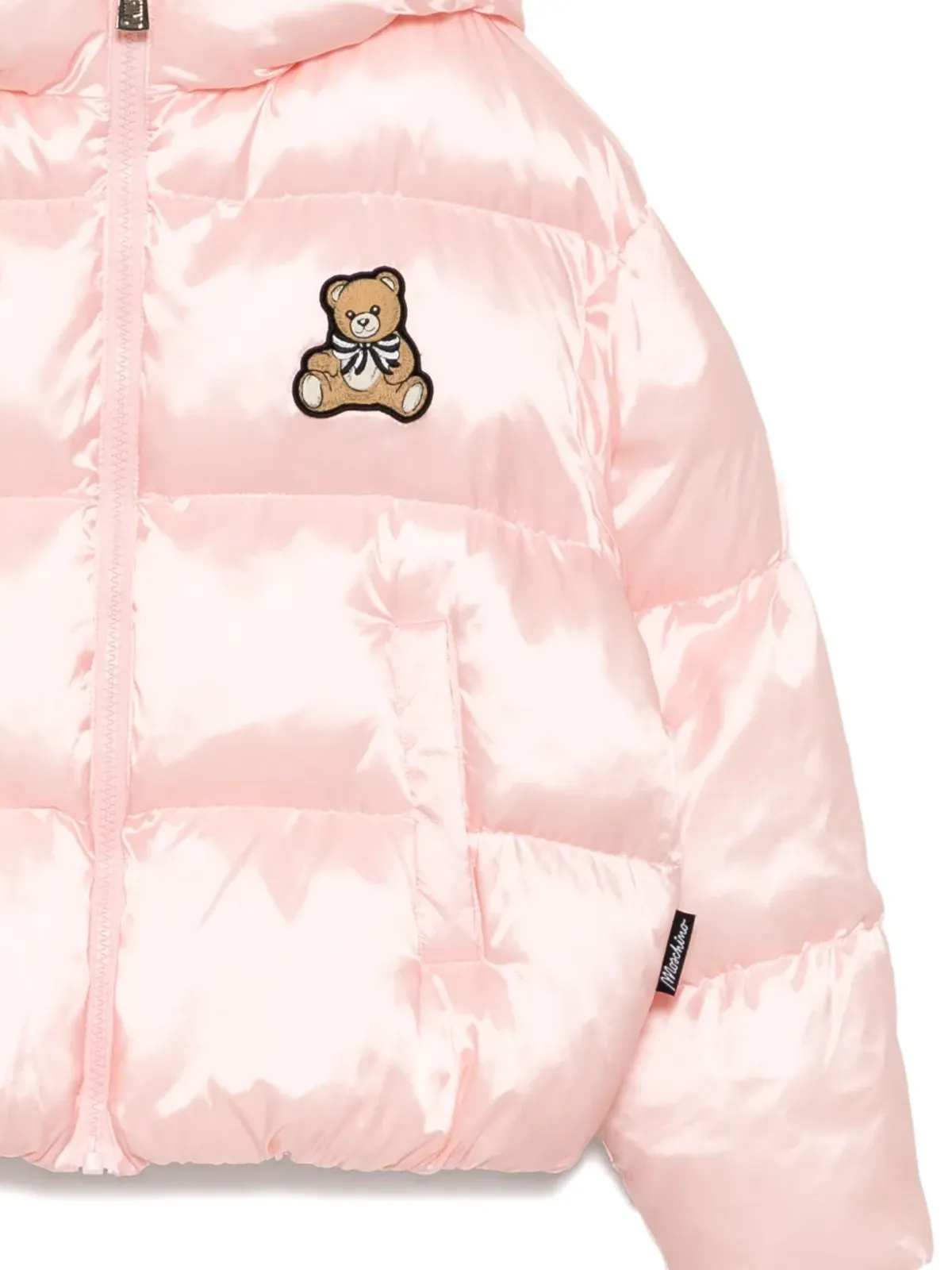 Moschino Kids ジップアップパッド入りジャケット - 画像3