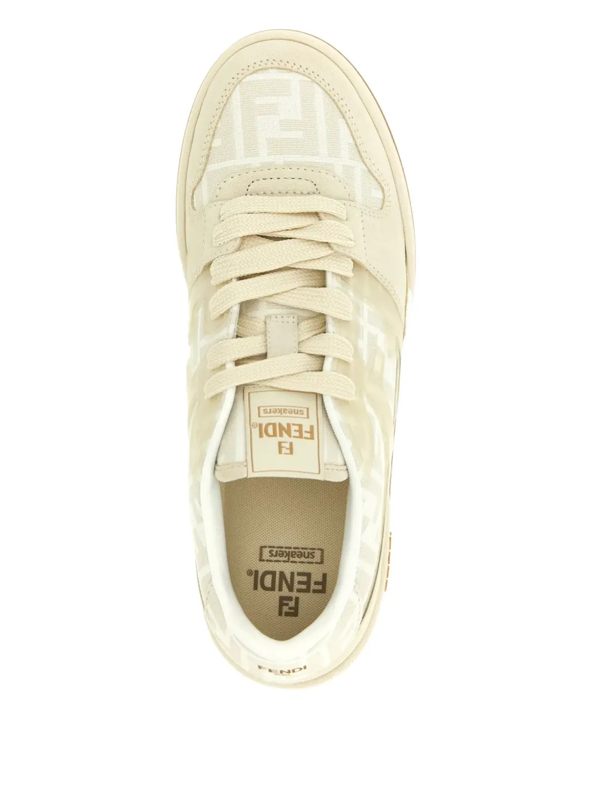 FENDI Fendi Match FFジャカード ローカットスニーカー - 画像3