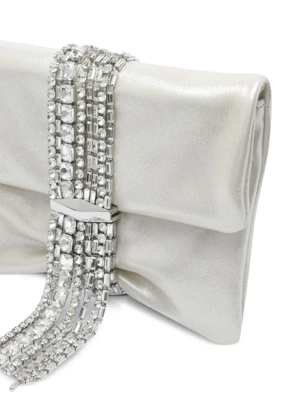 Jimmy Choo Zandra クリスタルエンベリッシュド クラッチバッグ - 画像4