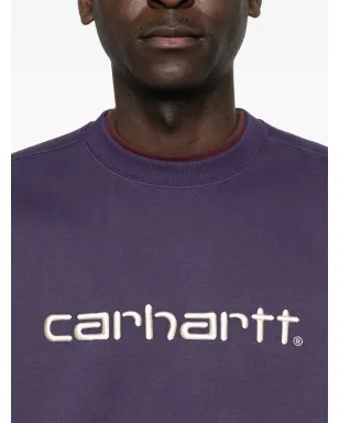 Carhartt WIP ロゴディテール クルーネック スウェットシャツ - サムネイル5
