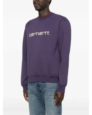 Carhartt WIP ロゴディテール クルーネック スウェットシャツ - サムネイル3