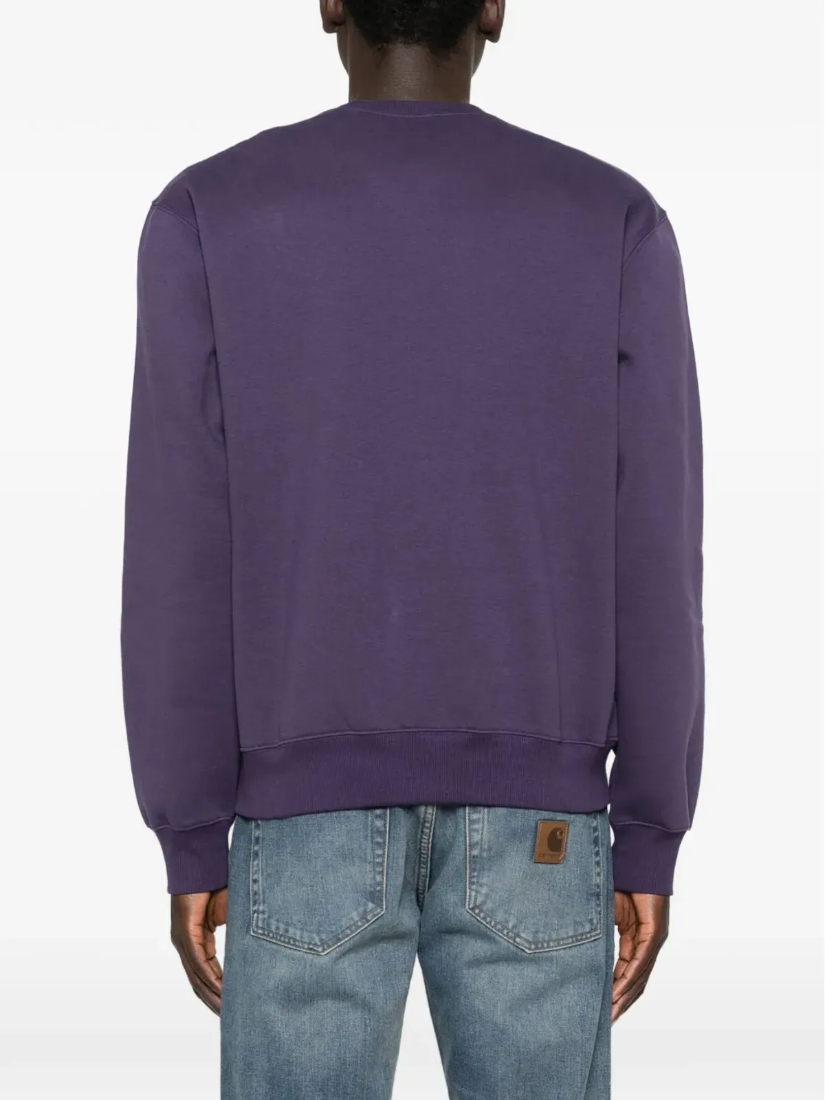 Carhartt WIP ロゴディテール クルーネック スウェットシャツ - 画像4