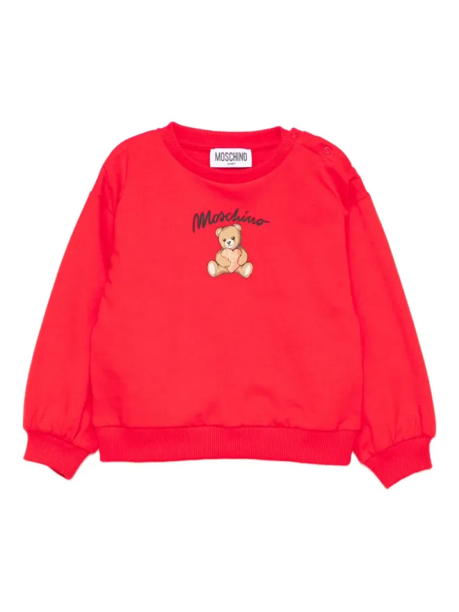 Moschino Kids Moschino Kids ロゴプリントスウェットシャツの商品画像