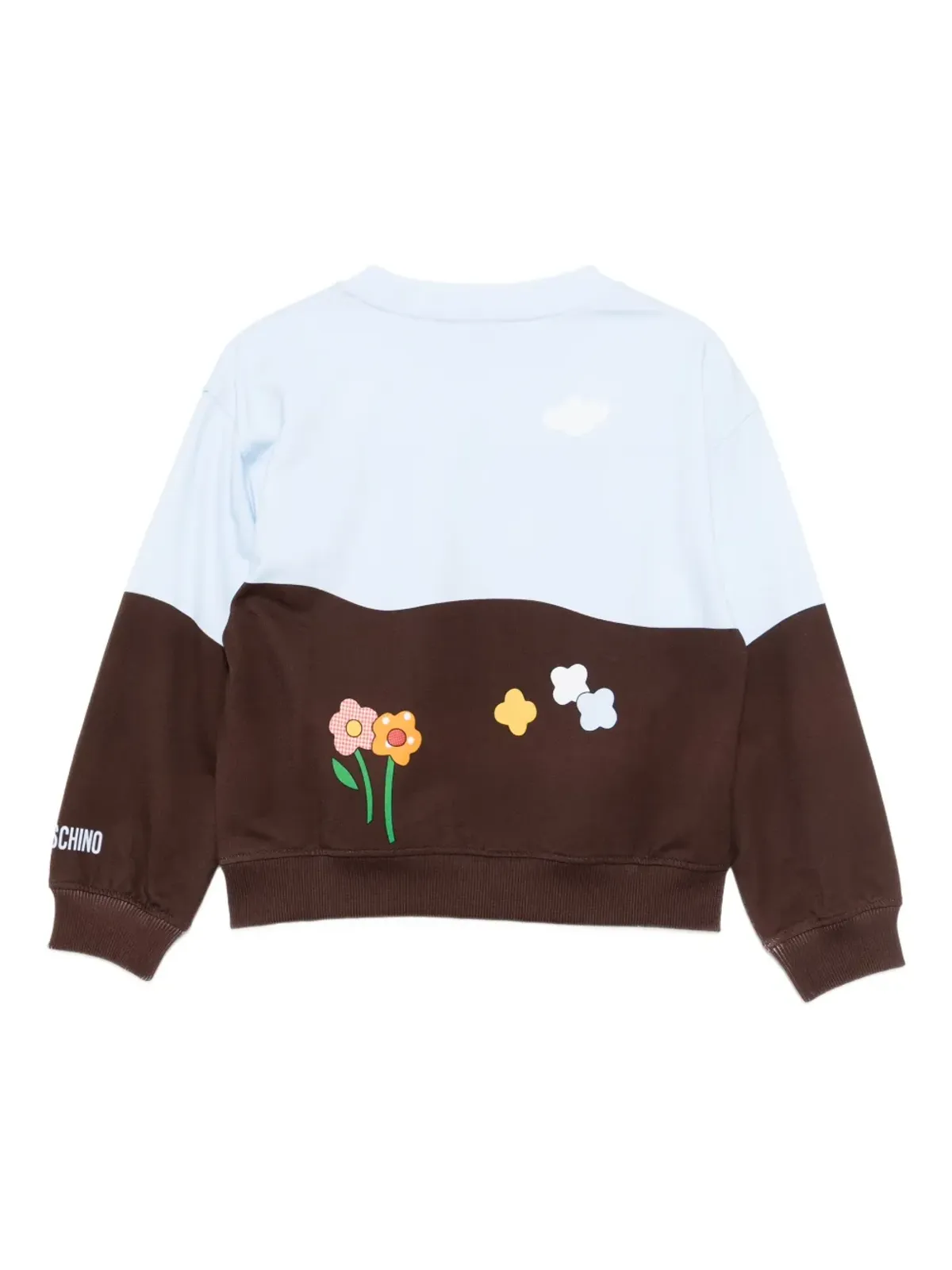 Moschino Kids グラフィックプリント スウェットシャツ ブルー - 画像2