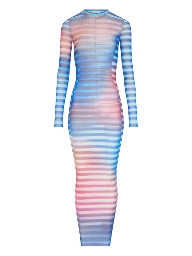 Jean Paul Gaultier Jean Paul Gaultier 長袖メッシュドレスの商品画像