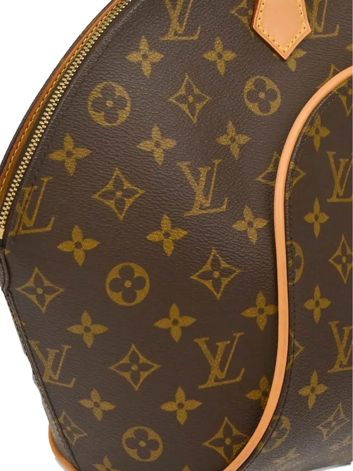Louis Vuitton Pre-Owned 1998 Monogram Ellipse MM ハンドバッグ（ブラウン） - 画像3
