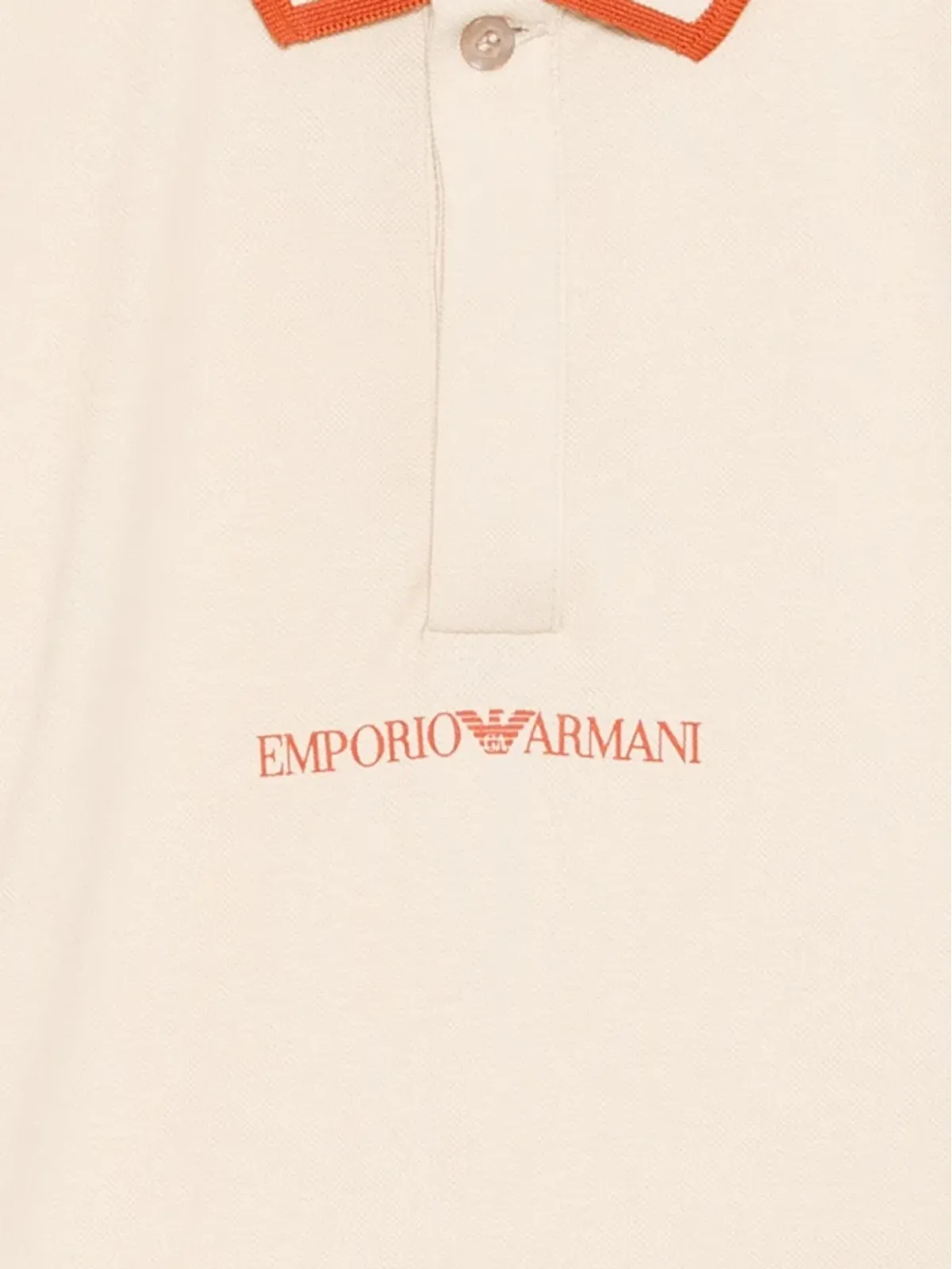 Emporio Armani Kids ロゴプリントポロシャツ - 画像3