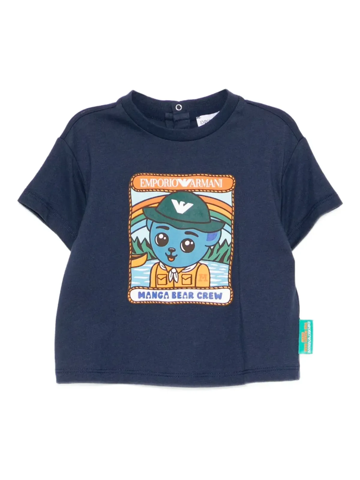 Emporio Armani Kids ASVベアプリントTシャツ - 画像1