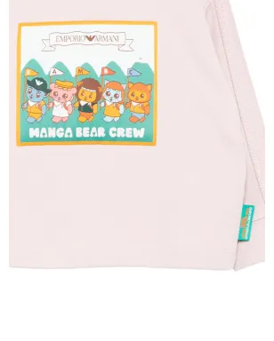 Emporio Armani Kids グラフィックアップリケ コットン フーディ - サムネイル3