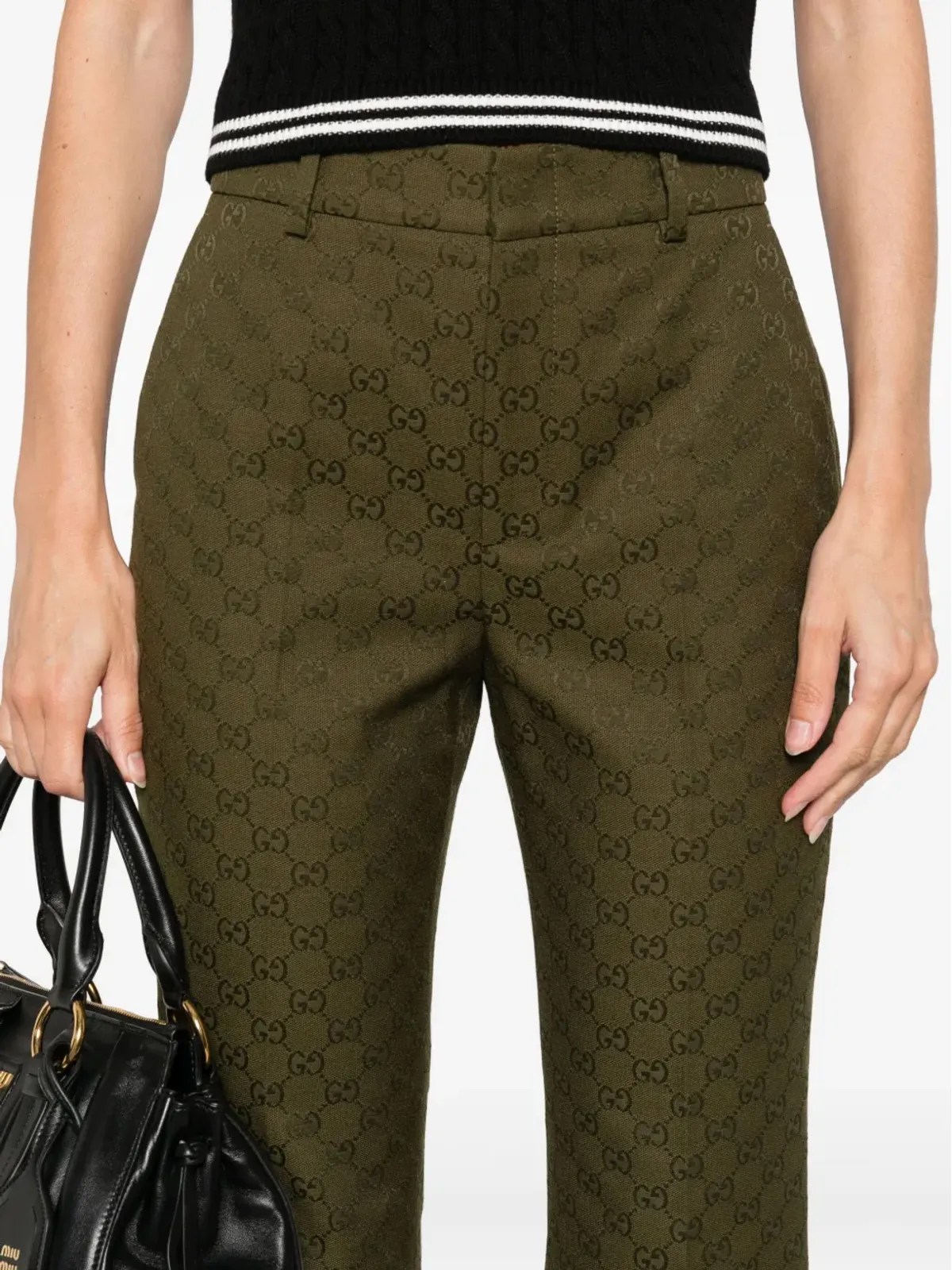 Gucci GGモノグラムパンツ - 画像5