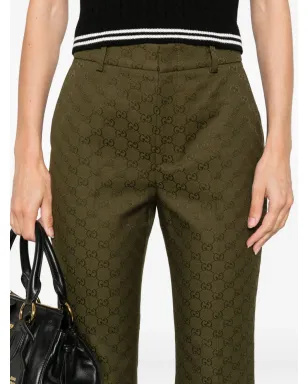 Gucci GGモノグラムパンツ - サムネイル5