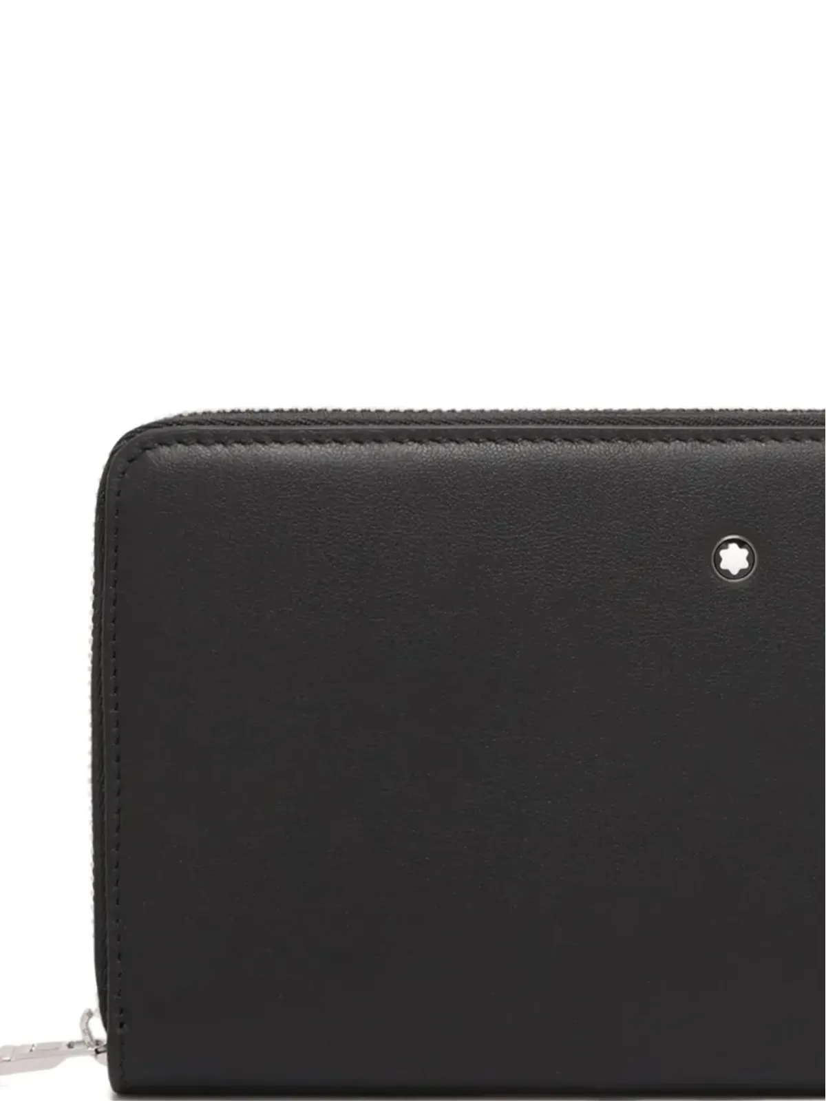 Montblanc zip-around leather wallet - 画像4