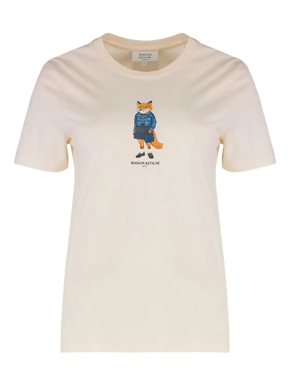 Maison Kitsuné フォックスプリントTシャツ - 画像1