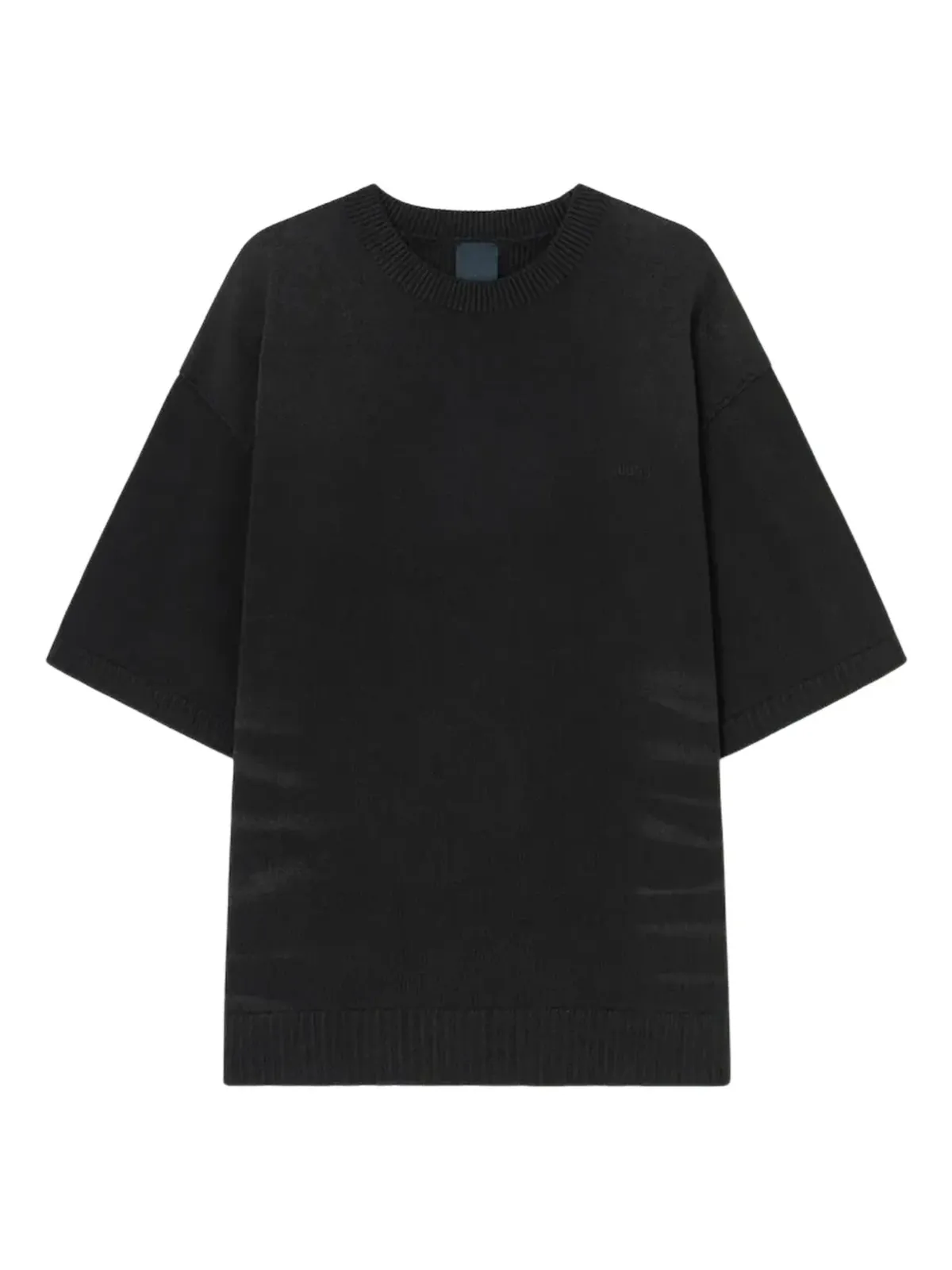 Juun.J リブ編みショートスリーブTシャツ - 画像1