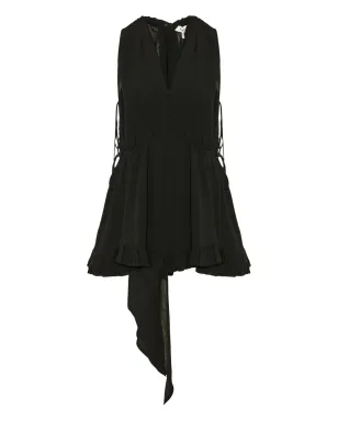 Chloé Vネック・フリル付きプレイスーツ - サムネイル1