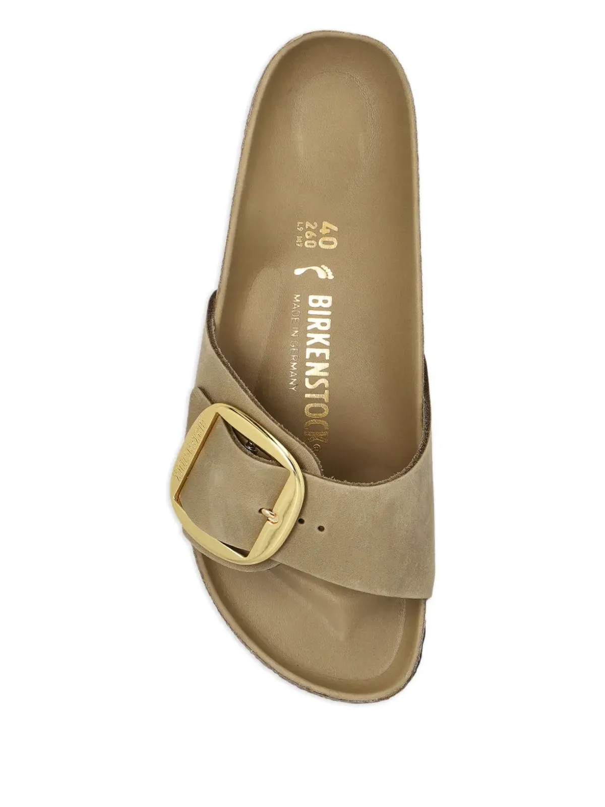 Birkenstock バックルディテール スエードサンダル - 画像3
