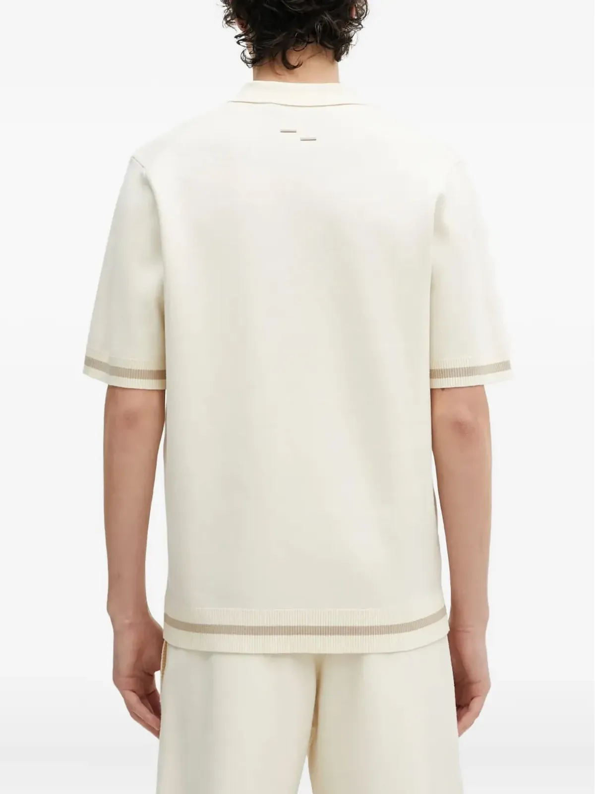Filling Pieces ニットポロシャツ - 画像4