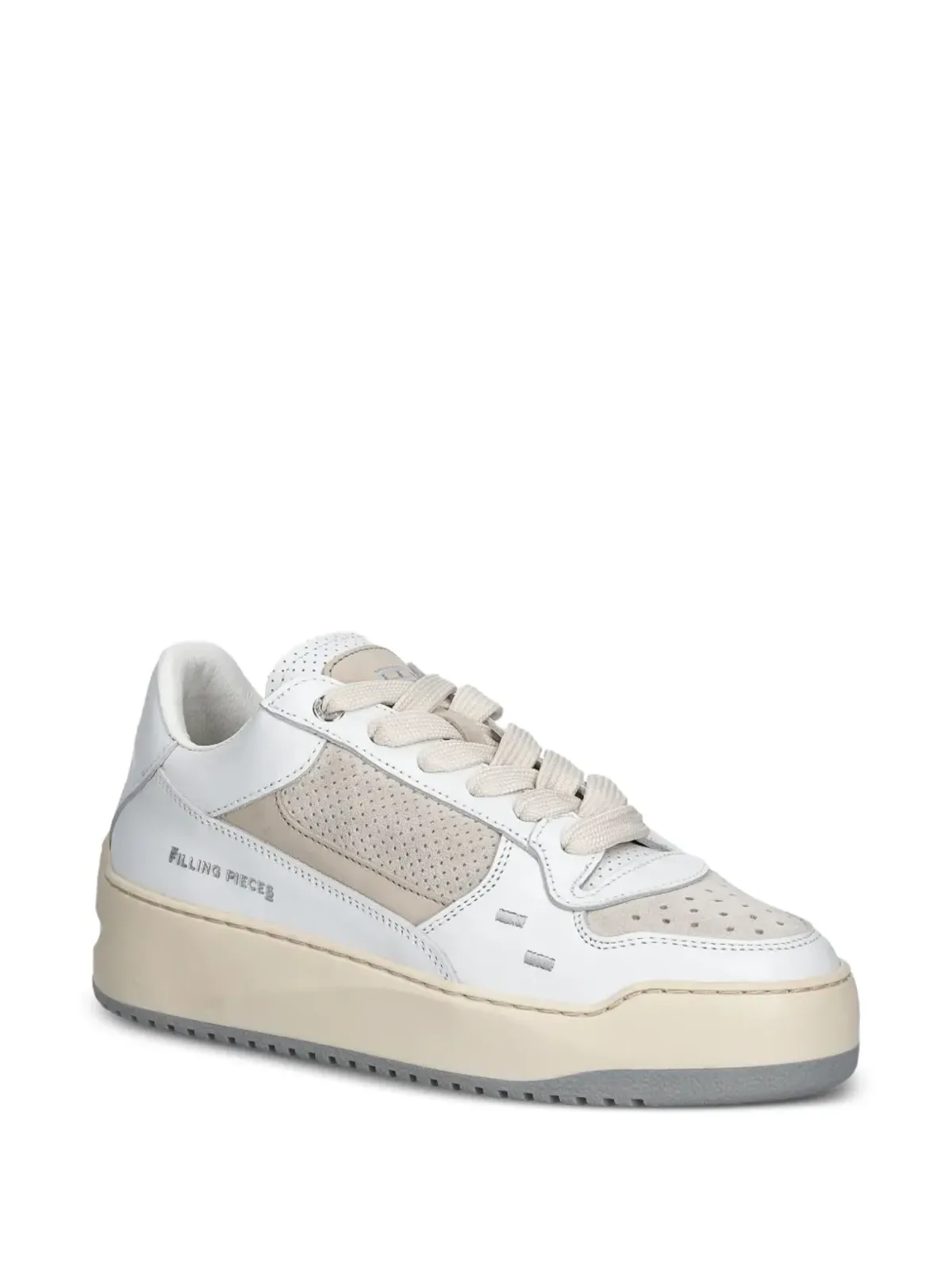 Filling Pieces アベニュー ピクシー パーフォレーテッド レザーパネル スニーカー - 画像2