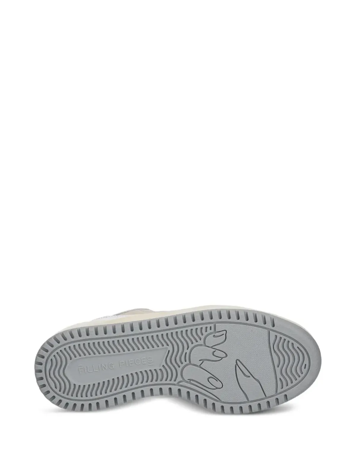 Filling Pieces アベニュー ピクシー パーフォレーテッド レザーパネル スニーカー - 画像4