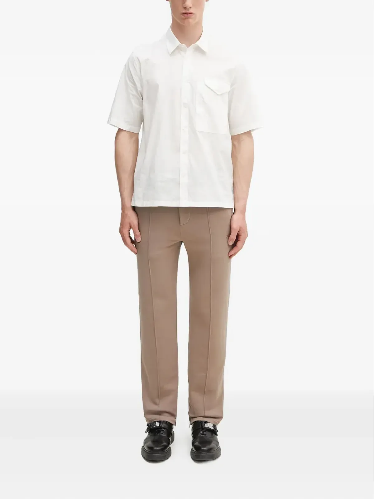 Filling Pieces コアリンク サイドジップ トラウザーズ - 画像2