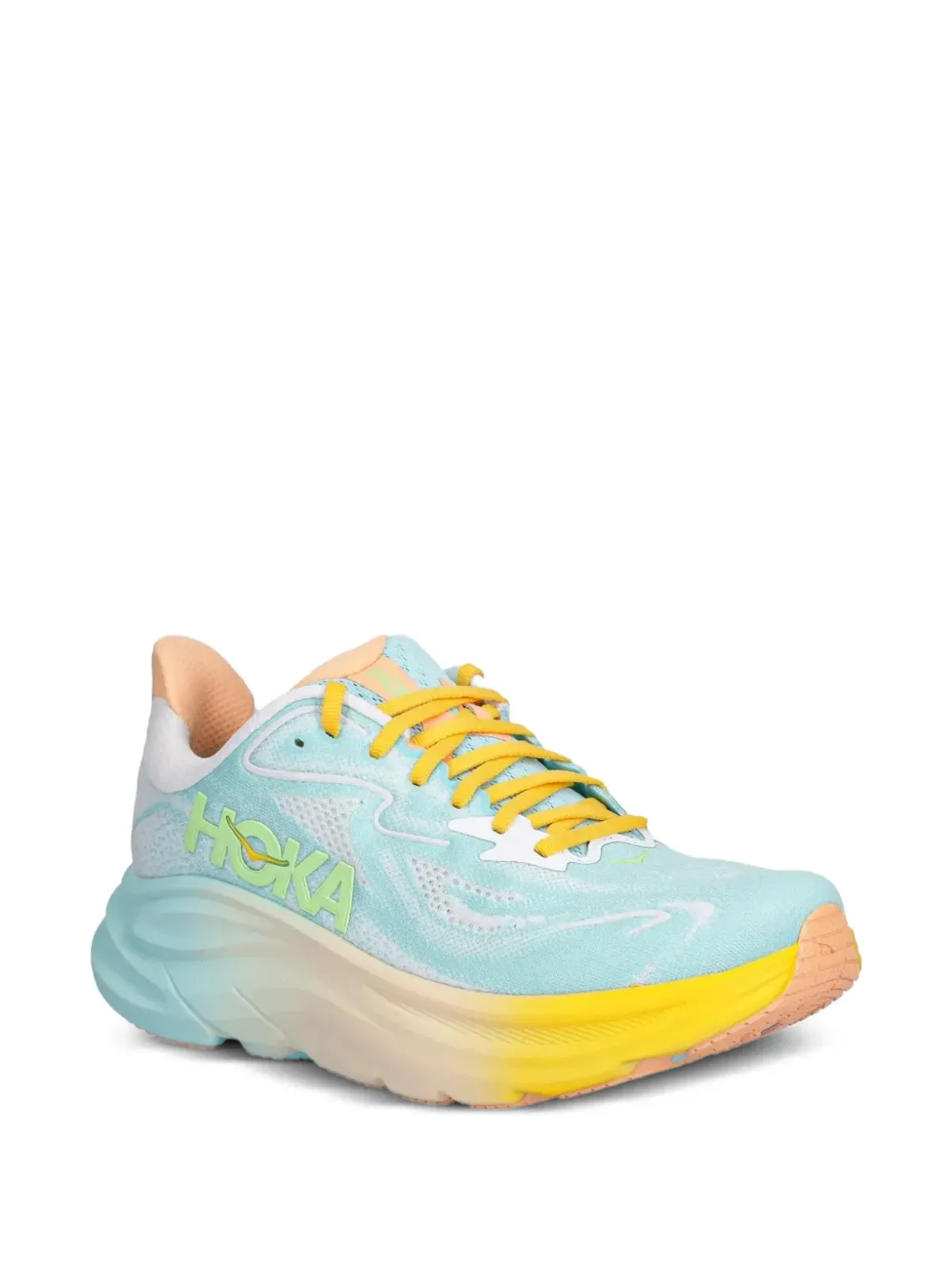 HOKA gradient-sole sneakers - Blue - 画像2