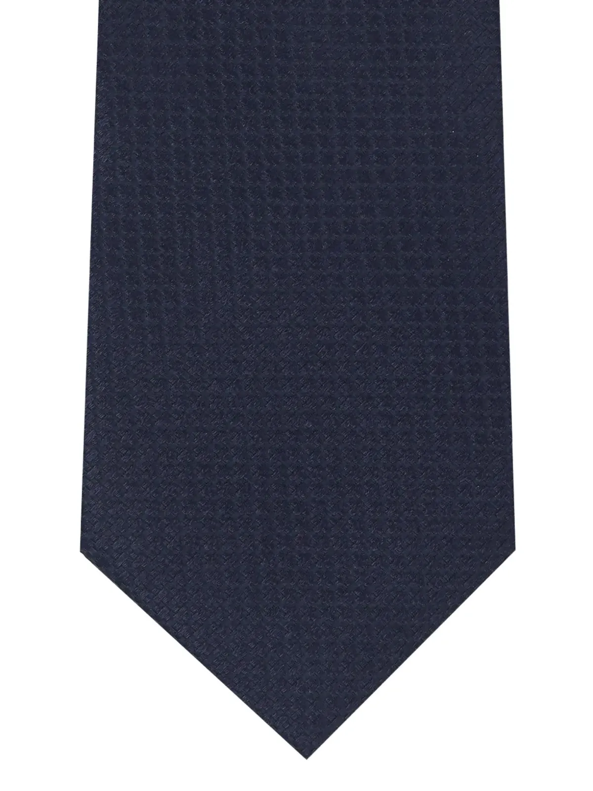 Zegna パターンネクタイ ブルー - 画像3