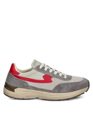Stepney Workers Club Osier S-Strike スエード×メッシュ スニーカー - グレー - サムネイル1