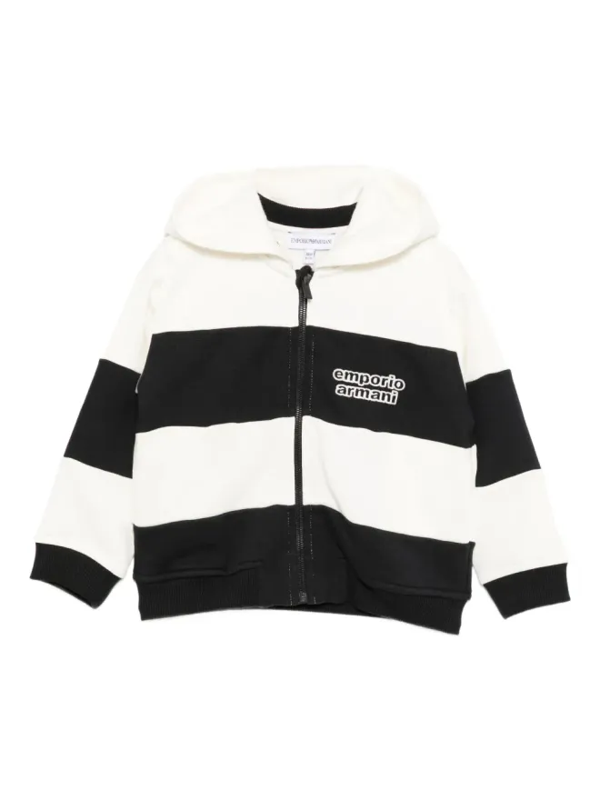 Emporio Armani Kids Emporio Armani Kids ロゴ刺繍ジャケットの商品画像
