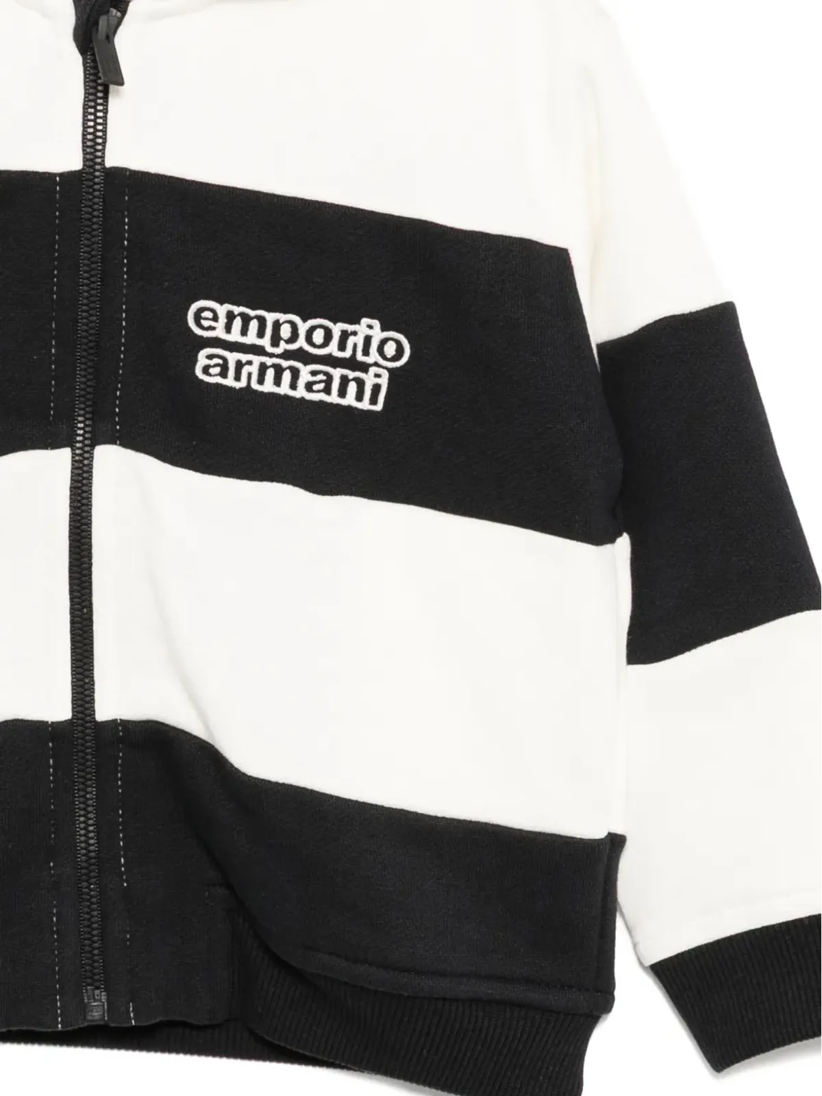 Emporio Armani Kids ロゴ刺繍ジャケット - 画像3