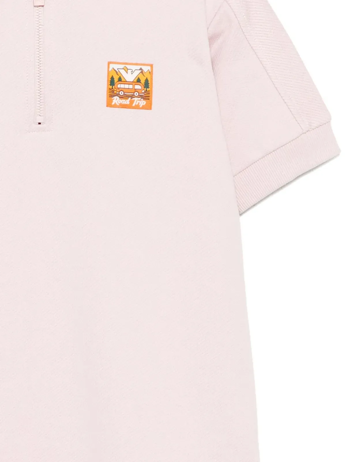 Emporio Armani Kids ASVコットンワンピース - ピンク - 画像3