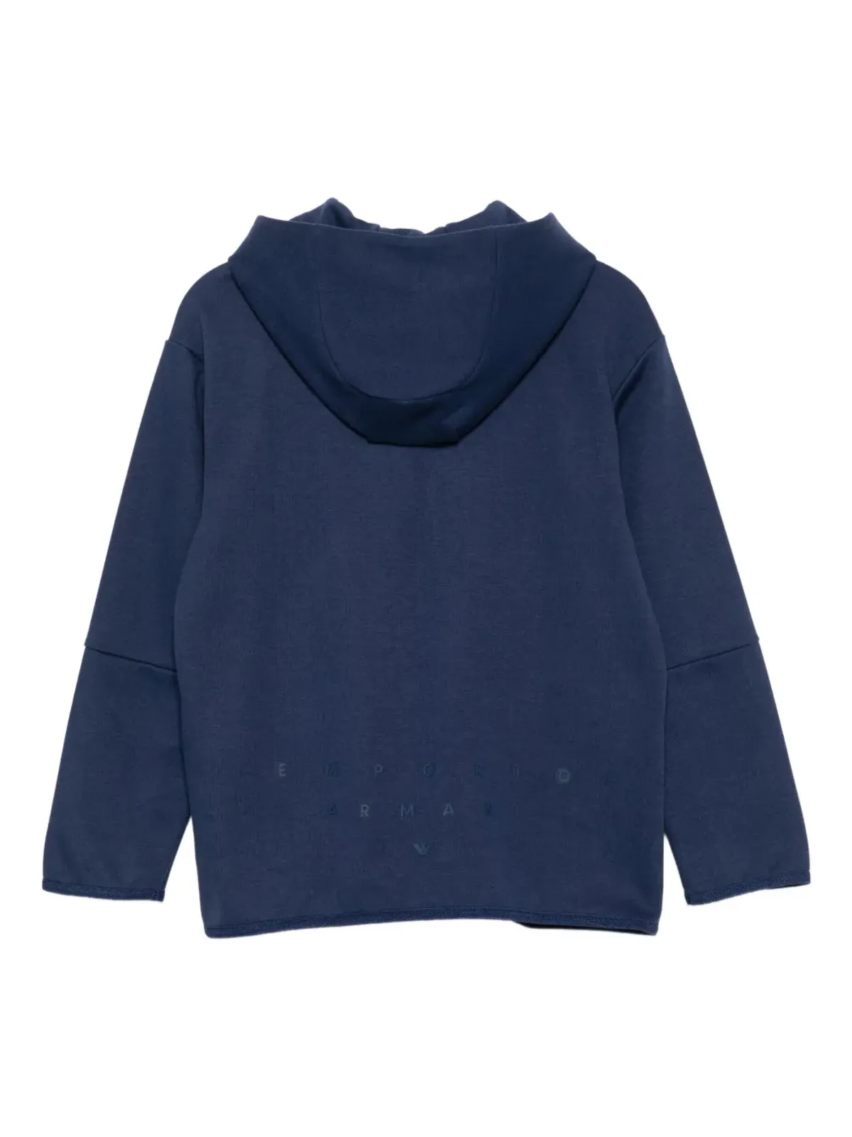 Emporio Armani Kids ロゴアップリケフーディ - 画像2