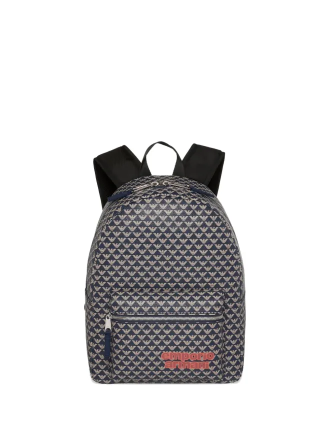 Emporio Armani Kids Emporio Armani Kids 鷲モチーフのバックパックの商品画像