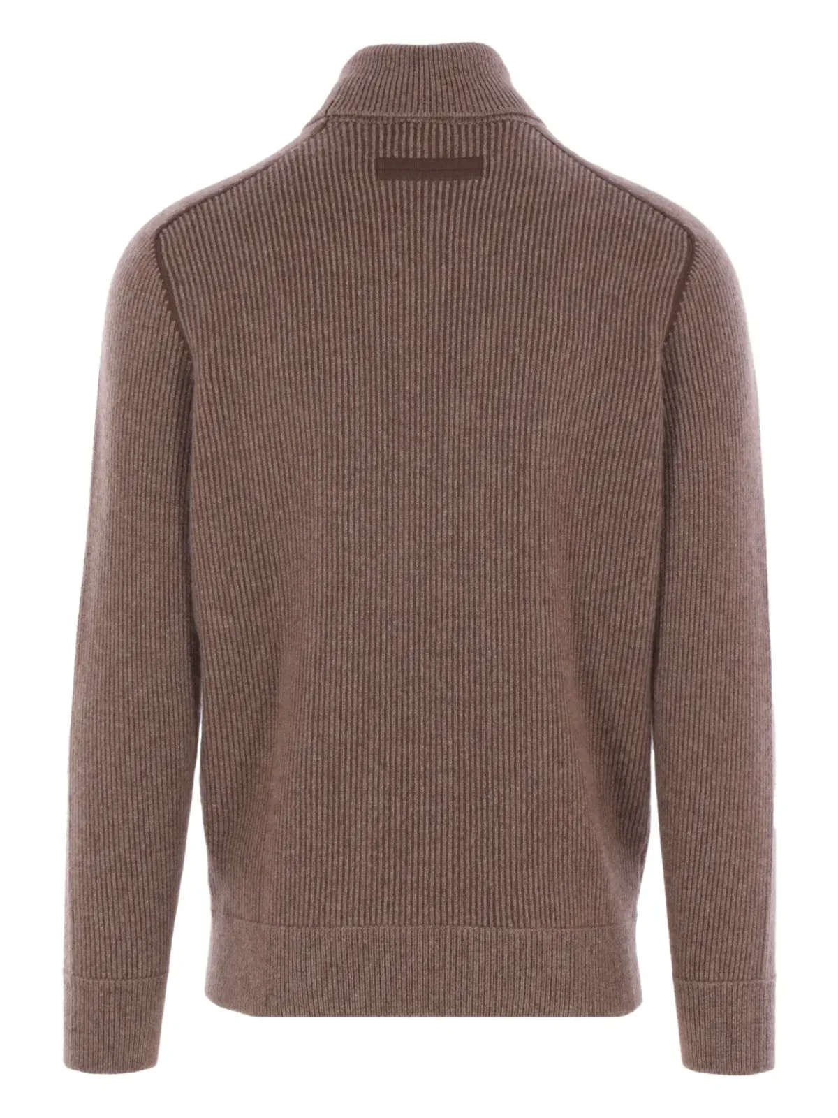 Zegna リブ編みタートルネックセーター - 画像2