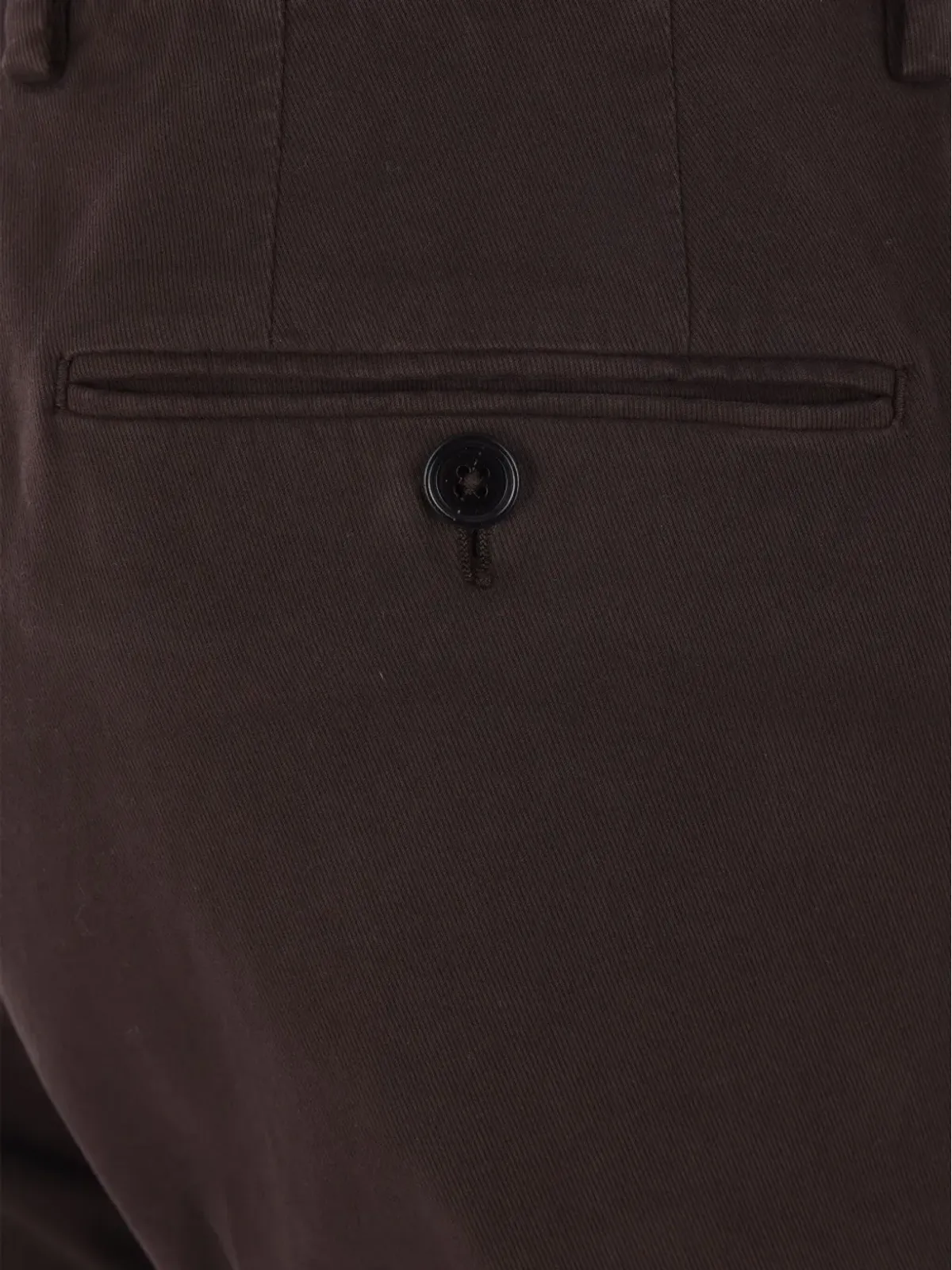 Zegna ツイルパンツ ブラウン - 画像4