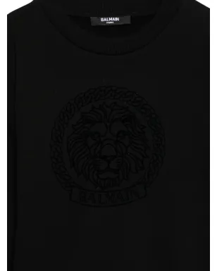 Balmain Kids ライオンエンブレム スウェットシャツ - サムネイル3