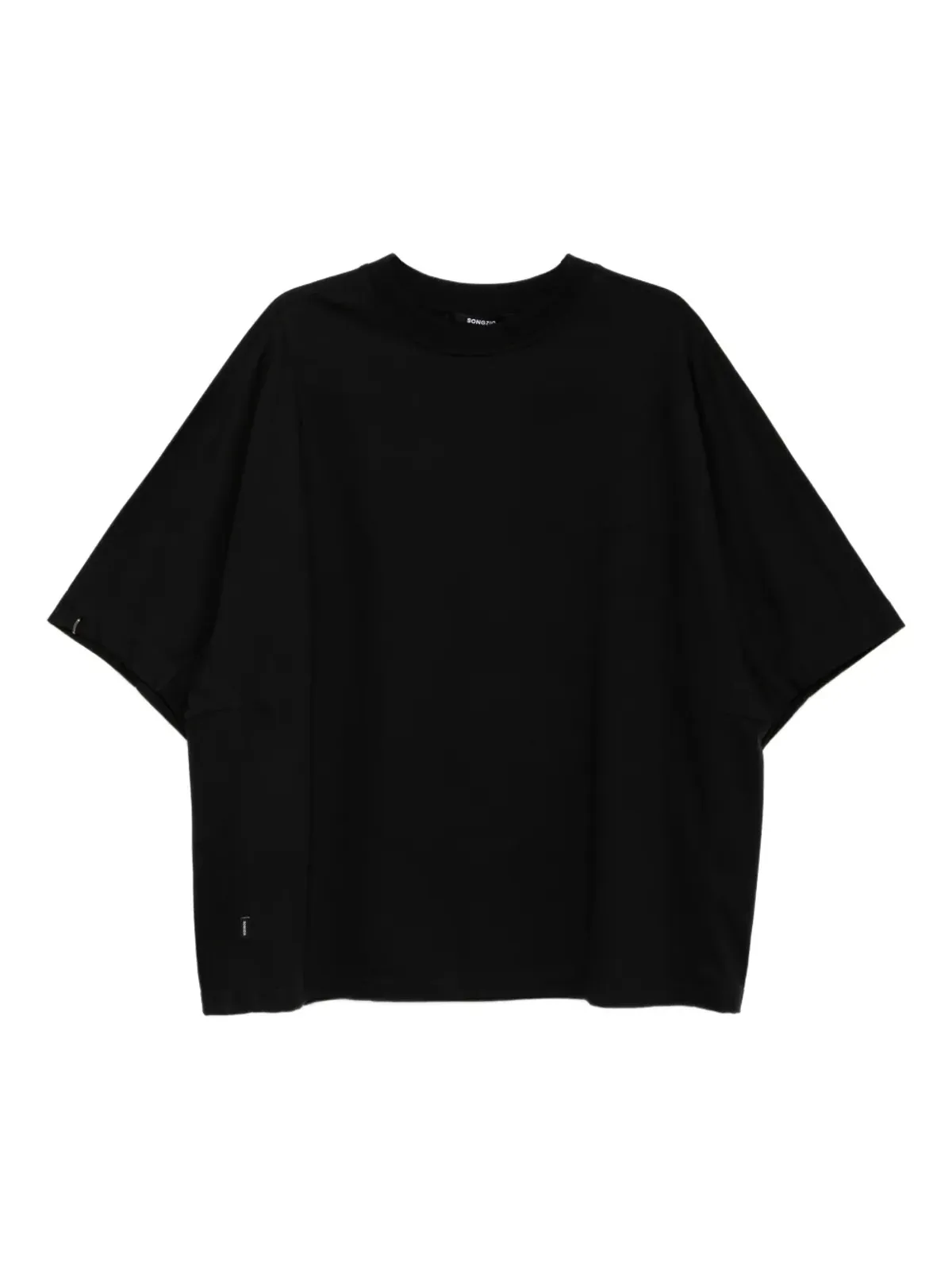 SONGZIO curve dolman T-shirt - Black - 画像1
