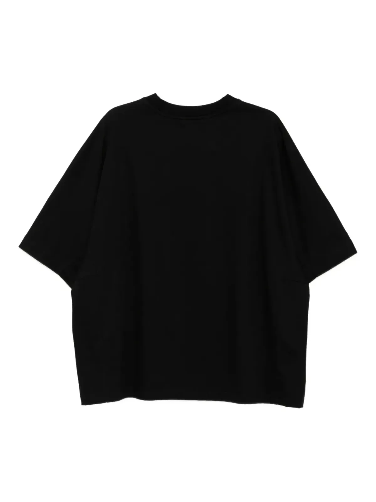 SONGZIO curve dolman T-shirt - Black - 画像2