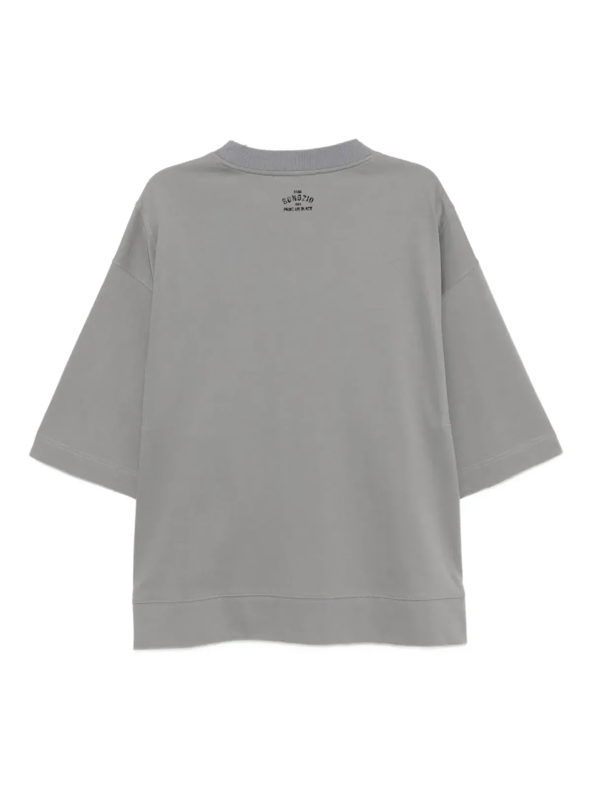 SONGZIO ペイントドルマンTシャツ - グレー - 画像2