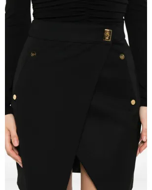 Elisabetta Franchi ボタンディテール ミニスカート - サムネイル5